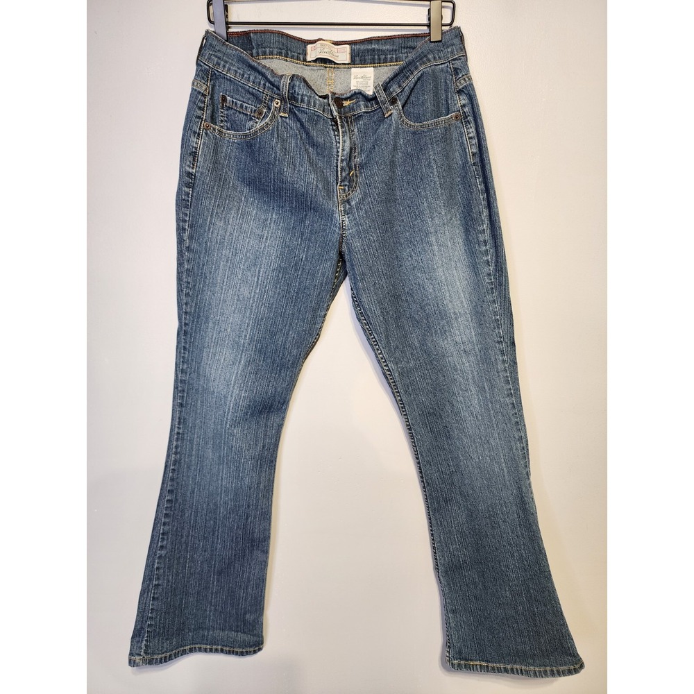 LEVI'S‎ LEVI STRAUSS Women's Size 10 Short Jeans Mid Rise Bootcut Denim 30x29